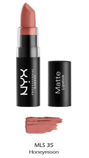 NYX Professional Matte Lipstick — Honeymoon