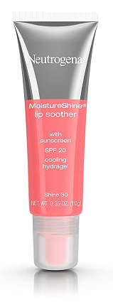 Neutrogena MoistureShine Lip Soother Gloss with SPF 20 Sun Protection
